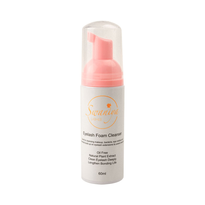 Swaniya® gjörbyltir augnförðunarhreinsun: Lash Foam Cleanser fjarlægir auðveldlega alla augnförðun